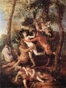 Nicolas Poussin Pan and Syrinx china oil painting reproduction